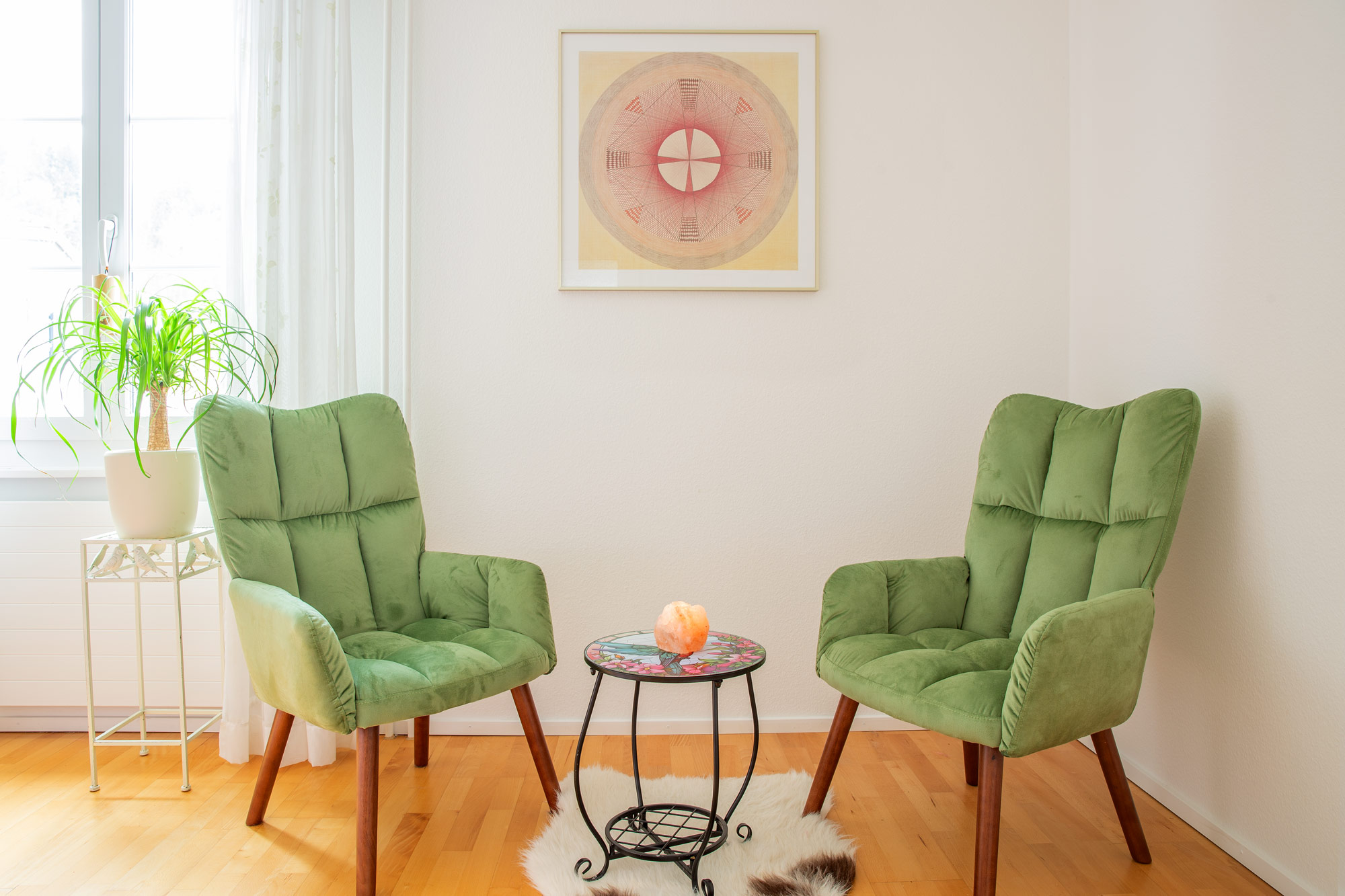Behandlungsraum von Lumière Touch Massage – Tantra Massage Luzern | Christina Birrer